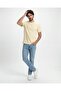 Men Yellow Basic Solid T-Shirt - 2