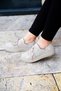 Women's Casual Sneaker Breathable Lace-up Flexible Sports Shoes Heel 2.5 cm - 7