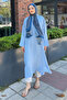Long Tencel Shirt - Light Blue - 6