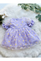 Lilac Daisy Special Day Birthday Festive Fluffy Dress - 6
