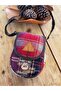 Iranian Rug Handmade Red Daily Bohemian Small Bag and Wallet - 3
