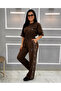 G Detailed Lower Upper T-Shirt Modal Tracksuit Set Mazelf (Choose 1 Size Smaller) - 4