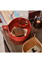 OMMJÄNGE Tray, set of 2, orange/birch veneer - 2