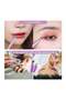 5-Piece Travel Makeup Brush Set, Premium Synthetic Soft Bristle Eyeshadow Brushes, Portable Makeup Tools, Purple - 6