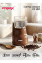 Coffee Grinder CG3401 200W Stainless Steel Blade Overheat Protection AC 220-240V 50/60Hz