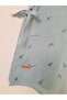 Organic Double Layer Patterned Muslin Poncho // Hooded // 60x50 Cm - 3