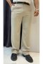 Pleated Baggy Fit Fabric Trousers - 3