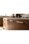 Zen Wooden Furniture Cabinet Handle 128 mm Wood Color - 2