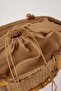 Women's Straw Shoulder Bag E1373Axns - 6