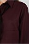 Burgundy Shirt - with Pocket Details - 5