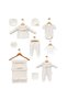 Baby Girl Rose Ruffled 100% Cotton 10-Piece Newborn Hospital Release Zibin Set Boxed - 3