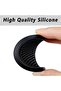 4-Piece Car Cup Coaster, Universal Waterproof Non-Slip Pad, Black Interior Accessory - 2
