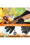 Long Silicone Oven Mitts,Washable,Heat Resistant BBQ Grill Gloves,High Temperature Resistance,Fireproof,14 Inch,for Kitchen Cooking and Grilling
