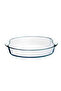 Clear Glass Casserole Premium Borosilicate Glass Dish for Baking, Serving, Mixing, Oven, Microwave & Dishwasher Safe 2 L Oval HSAP20 - 7