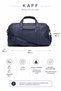 Navy Blue Faux Leather Unisex Large Volume Premium Travel & Fitness & Sports Bag - 00125 - 3