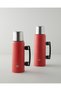 Good Mood Heatlock Thermos with Steel Cup 1 Liter Red - 7