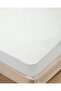 Soft Care Knitted Liquid-Proof Single Mattress Pad 100X200 cm White