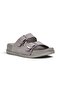 Elegance 7325 Double Buckle Silver Women's Slippers - 3