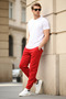 Men's Elastic Leg Jogger Sweatpants - 2