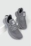 Smoked Ornamental Tied Cloth Sports Shoes - 5