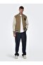 معطف ONSJASON VARSITY JACKET OTW للرجال باللون البني - 22026189 - 3