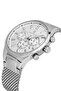 Men's Wristwatch White Dg-8343Gc-A1 Steel Band Quartz Movement Waterproof - 3