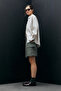 Carmenta Women's Linen Shorts Khaki - 6