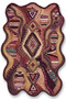 Sdt Mixed Patterned Modern Woven Base Decorative Carpet Sdt3520