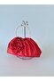 Shiny Satin Rose Pearl Portfolio Evening Dress Handbag - 4