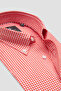 Luca Oxford Cotton Comfort Fit Pink Button down Collar Men's Checkered Shirt - 5