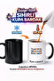 Transportation Services Teacher Profession Double Sided Printed Porcelain Magic Mug Cup Gift