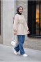 Spanish Style Lace Detailed Jeans - Ice Blue - 3