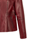 Lydia(Plus) Women's Red Wide Fit Leather Jacket 25Wge529747 - 8