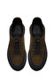 Men's Khaki Lace-Up Sneakers, Nubuck Genuine Leather Casual Shoes 25Wfd6761V3 - 7