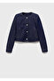 Crop denim jacket - 3