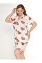 Boydan Buttoned Battal Shorts Set B760-12
