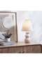 Zariya E27 Table Lamp Dia25x43cm - Cream - 2