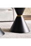 Rocco Set Of 2 Coffe Table Sintered Stone Top Black & White - 4