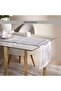 مفرش طاولة مطرز للمناسبات 33×120 سم - ذهبي شامبانيا - 4