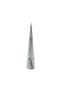 Marbella Led Marbled Conical Taper Candle Dia5.5x25cm - White - 4
