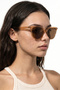 Bernia Nude Brown Sunglasses - 3