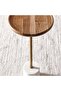 Bartol Accent Table Marble Large - Natural & White - 3