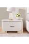 Deluxe Nightstand - Matt Grey - 2
