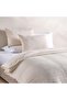 Waffle Stripe 3- Piece King Duvet Cover Set 230x220cm - Linen