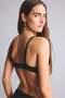 Regular Fit Patterned Black Bikini Top E1539Ax25Sm - 5