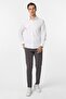 Angular Cuff Slim Plain Shirt - 5