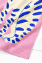 Modern Beach Towel with Tiger Figure - Pink Blue Tropical Artistic Quick-Dry Microfiber Towel - 5