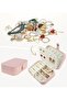 Compartmented Jewelry Box Pink 16 X 11 X 6 cm - 8