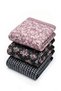 Women's 3-Piece Cotton Panties Pack High Waist High Cut Special Flexible Fit (Hd4436-5 / Hdbato-3) - 4