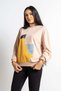 Long Sleeve Floral Print Blouse - 2